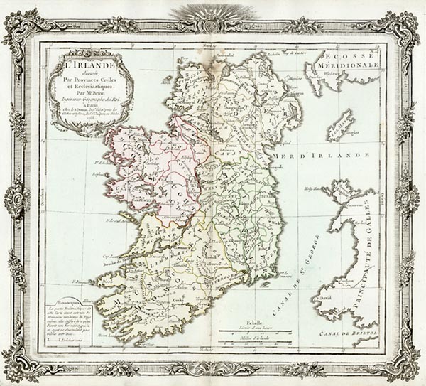 59-Europe and British Isles Map By Louis Brion de la Tour