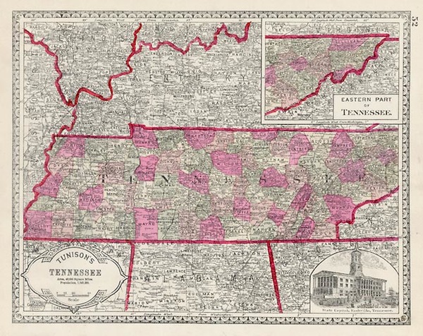 91-South Map By H.C. Tunison