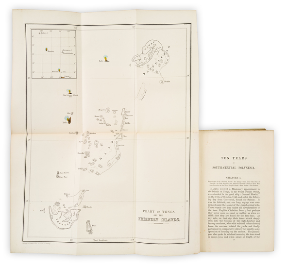 37-Other Pacific Islands and Rare Books Map By Rev. Thomas West