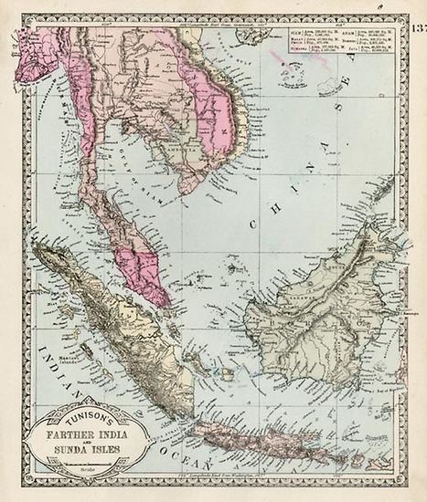 83-Asia and Southeast Asia Map By H.C. Tunison