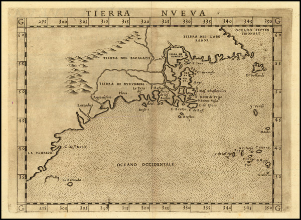 9-New England, New York State, Mid-Atlantic, Southeast and Eastern Canada Map By Girolamo Ruscell