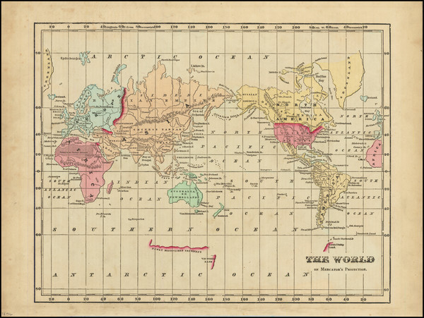 71-World Map By Charles Morse