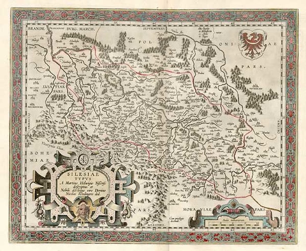 8-Europe and Poland Map By Abraham Ortelius