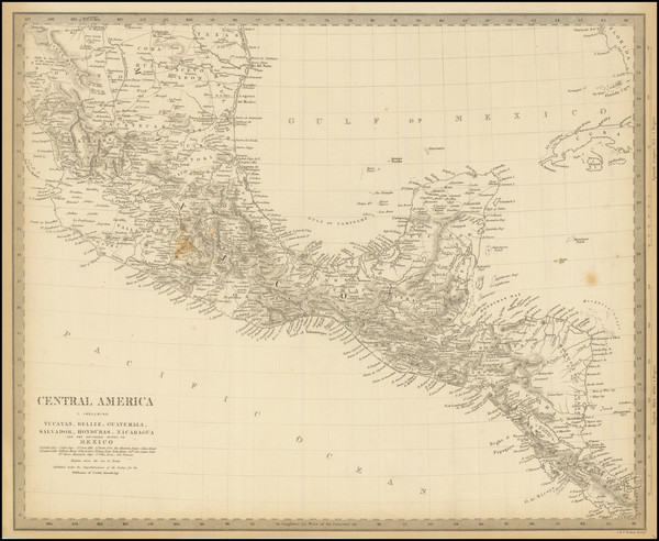 51-Central America Map By SDUK