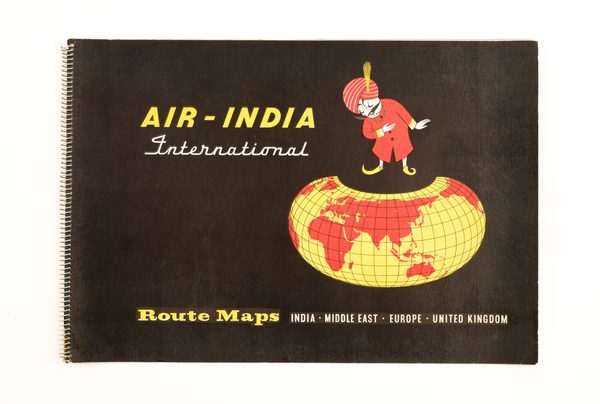 63-India Map By Francis Chichester