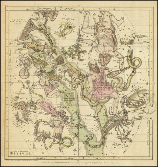 44-Celestial Maps Map By Elijah J. Burritt