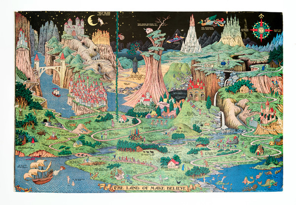 1-Pictorial Maps and Curiosities Map By Jaro Hess