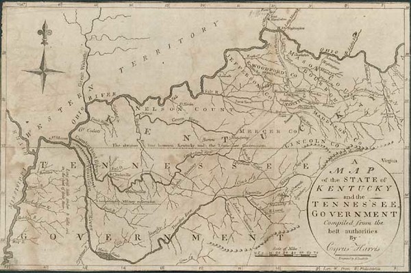 62-South Map By Jedidiah Morse