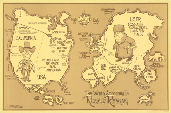 4-World, United States and Pictorial Maps Map By David Horsey