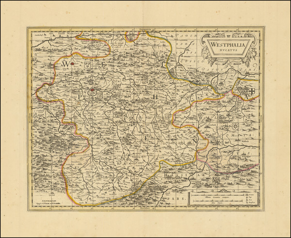 39-Mitteldeutschland Map By Valk & Schenk