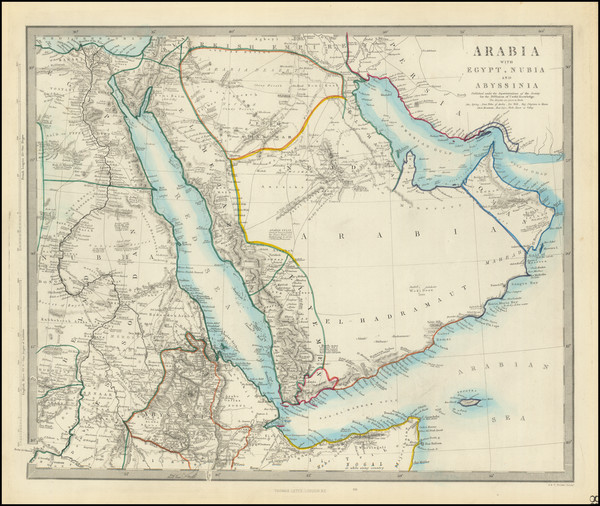 15-Middle East and Arabian Peninsula Map By SDUK