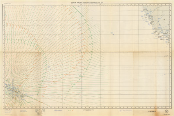 39-Hawaii, Hawaii and California Map By U.S. Hydrographical Office