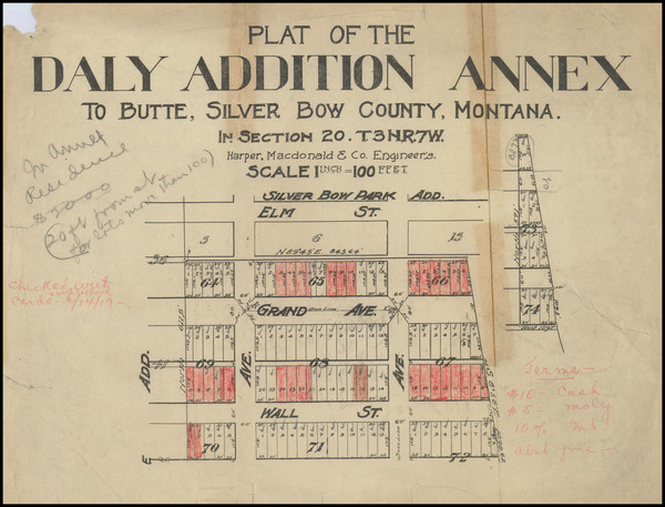 38-Montana Map By Anonymous