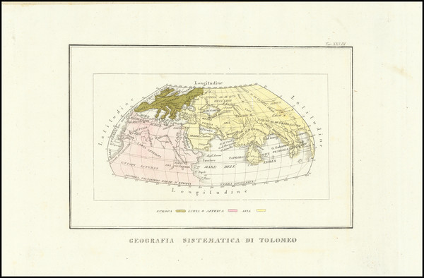 79-World Map By Francesco Marmocchi