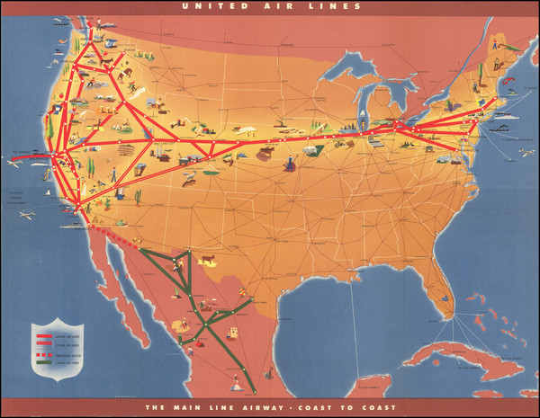 84-United States and Pictorial Maps Map By Ed Boehmer