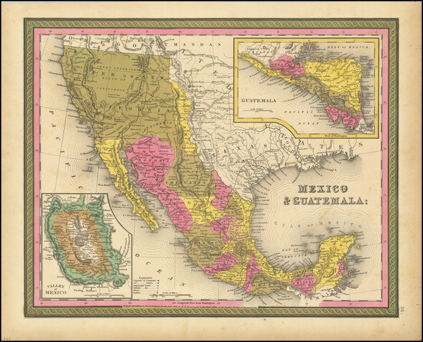 10-Texas, Arizona, Colorado, Utah, Nevada, New Mexico, Colorado, Utah, Mexico and California Map B