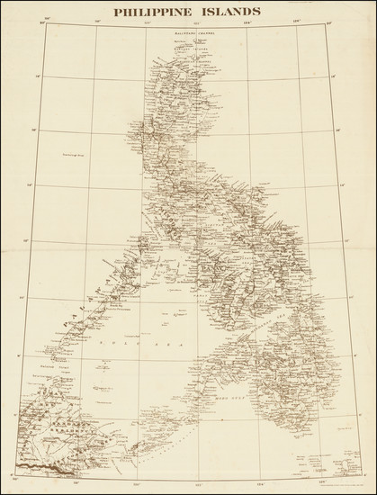 59-Philippines Map By 66th Engr Top. Co., U.S. Army