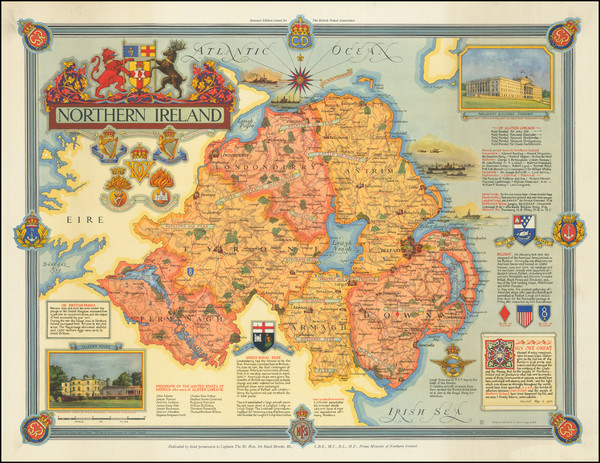 10-Ireland Map By Ernest Clegg