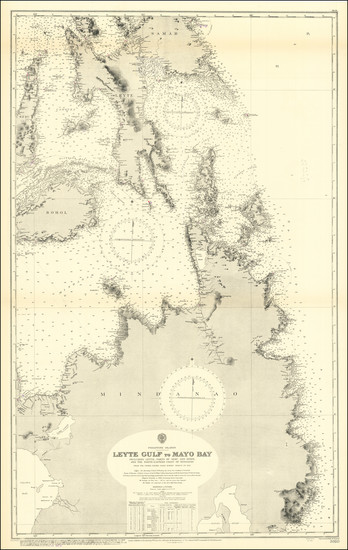 27-Philippines Map By British Admiralty