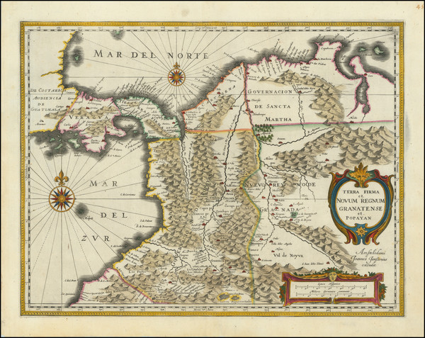 20-Colombia Map By Jan Jansson