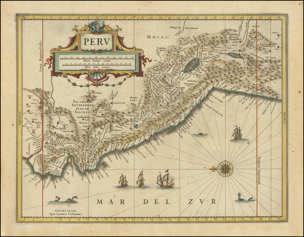 23-Peru & Ecuador Map By Jan Jansson