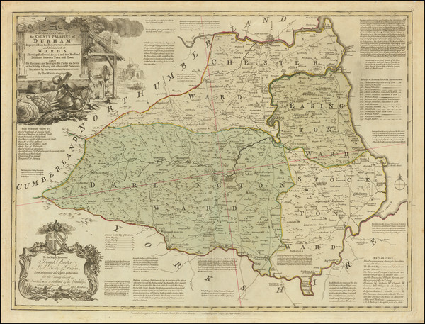 46-British Counties Map By Thomas Kitchin / John Bowles