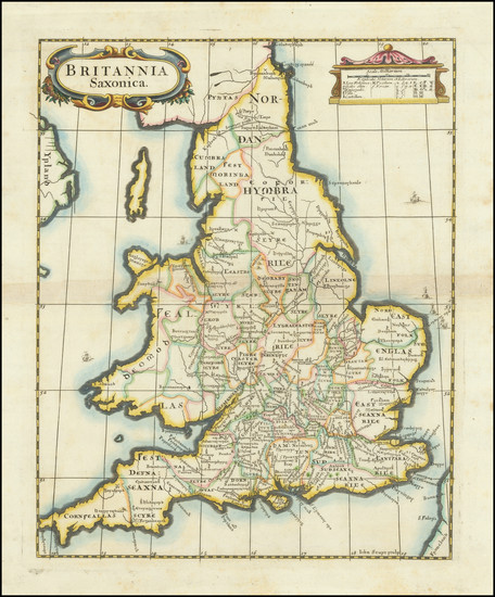 43-England Map By Robert Morden