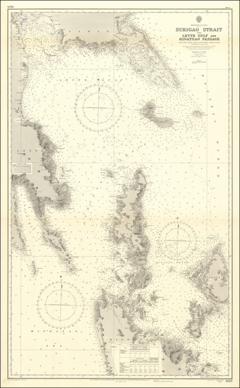 61-Philippines Map By British Admiralty