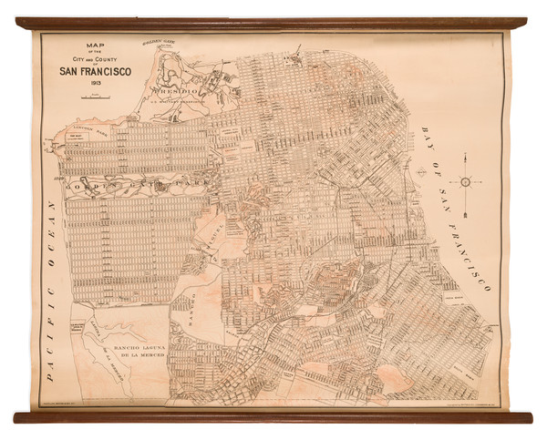 79-San Francisco & Bay Area Map By Britton & Rey