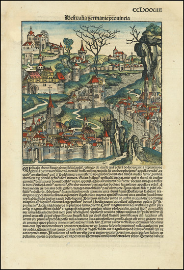 44-Czech Republic & Slovakia and Mitteldeutschland Map By Hartmann Schedel