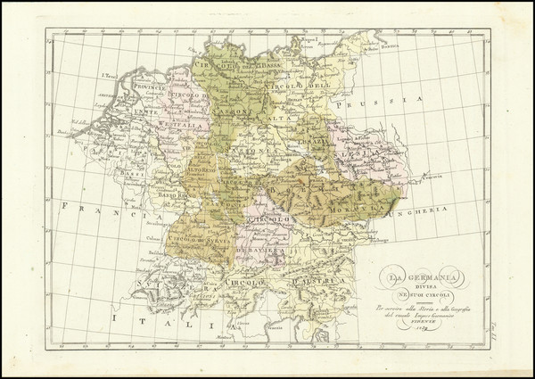 18-Germany Map By Francesco Marmocchi