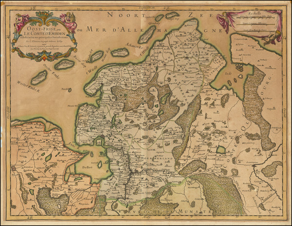 47-Netherlands Map By Alexis-Hubert Jaillot