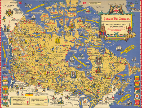 15-Pictorial Maps and Canada Map By Stanley Turner