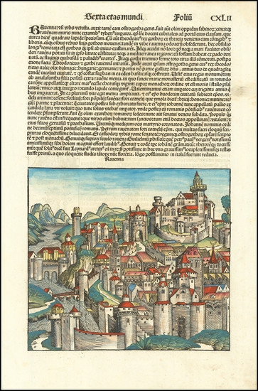 54-Other Italian Cities Map By Hartmann Schedel