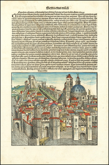 37-Turkey and Turkey & Asia Minor Map By Hartmann Schedel