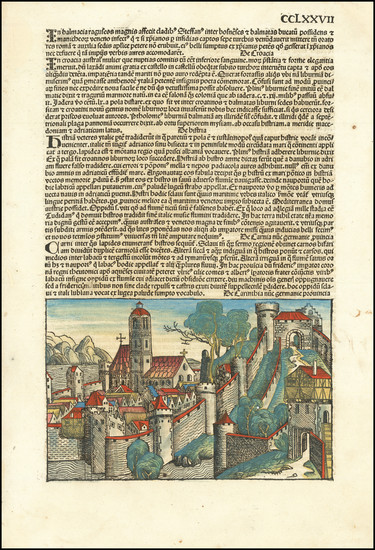 3-Austria Map By Hartmann Schedel