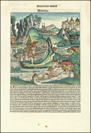 6-Romania Map By Hartmann Schedel