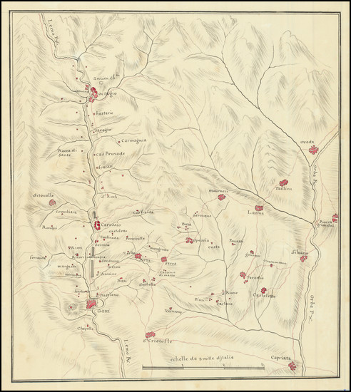 4-Northern Italy Map By Anonymous