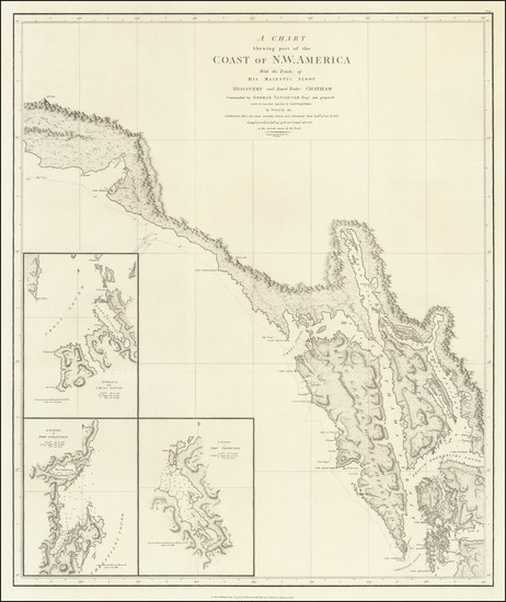 6-Alaska Map By George Vancouver