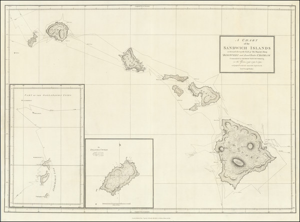 99-Hawaii and Hawaii Map By George Vancouver