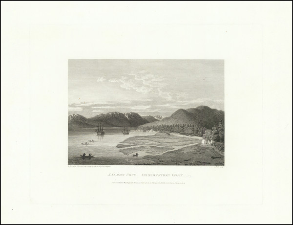 1-British Columbia Map By George Vancouver