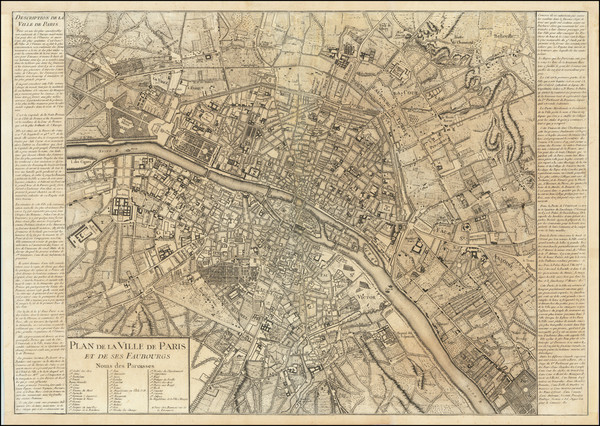 68-Paris and Île-de-France Map By Jean-Francois Daumont
