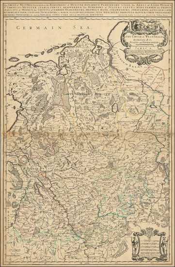 54-Norddeutschland Map By William Berry