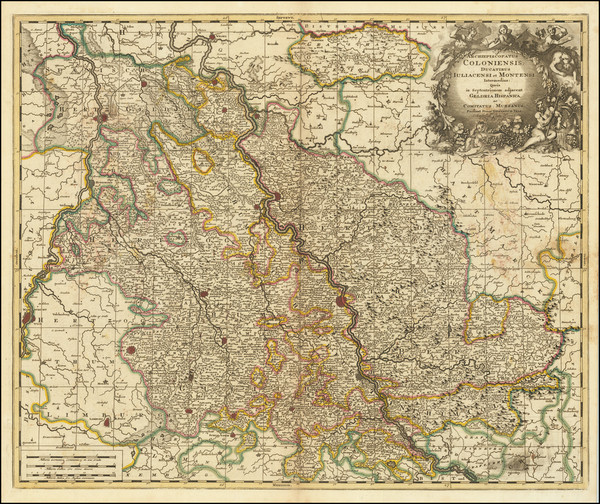 69-Mitteldeutschland Map By Gerard Valk