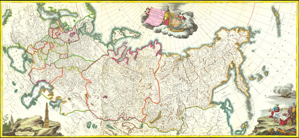 21-Russia, Ukraine, Baltic Countries and Russia in Asia Map By Paolo Santini