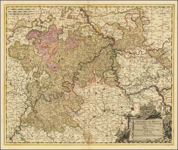 31-Mitteldeutschland Map By Gerard Valk