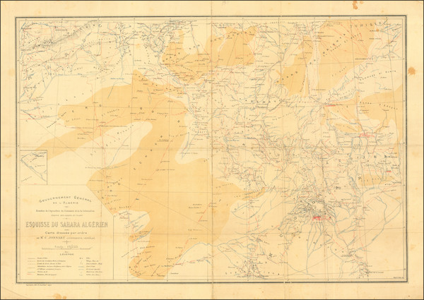 75-North Africa Map By N. Calleja