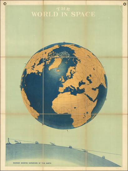 97-World Map By G.W. Bacon & Co.