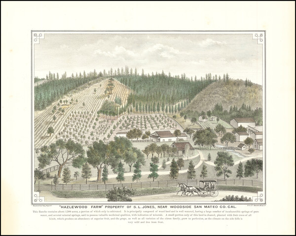 11-California Map By G. T. Brown & Co.