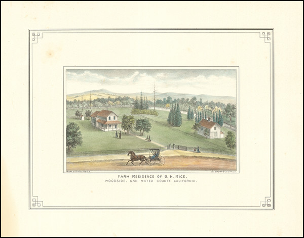 74-San Francisco & Bay Area Map By G. T. Brown & Co.